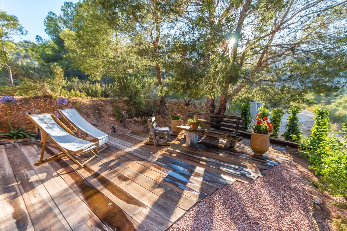 Вілла Casita Camino Viejo Aigues Екстер'єр фото